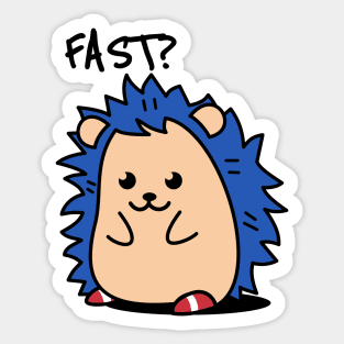 Sonic Wannabe Sticker